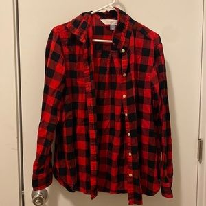 Old Navy Buffalo Check Button Down